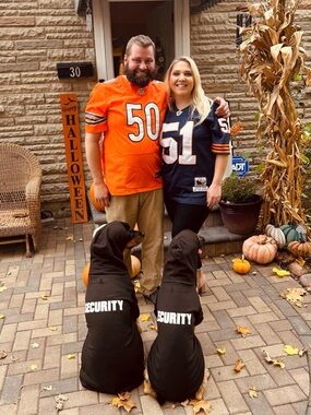🎃🖤 two dog security Halloween costumes 🖤🎃